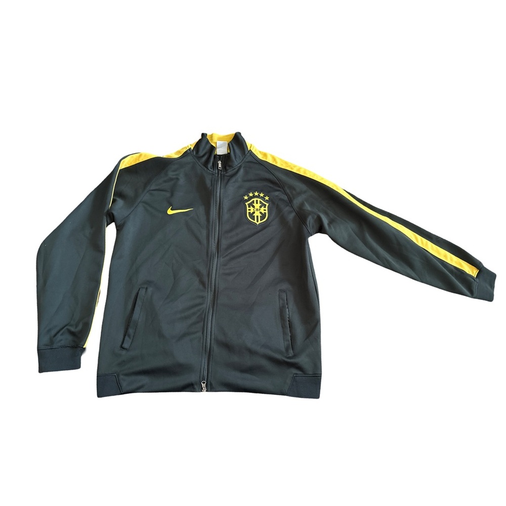 2014 BRAZIL N98 AUTHENTIC FOOTBALL SOCCER JACKET NIKE  - Size XL